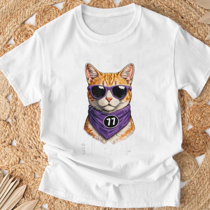 喜寿 77歳 Kiju 猫好き 誕生日 可愛い 男性 女性 Tシャツ 高齢者への贈り物