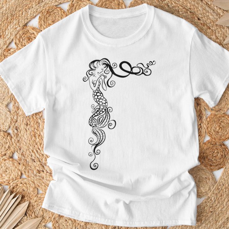 気まぐれな人魚 Tシャツ 高齢者への贈り物