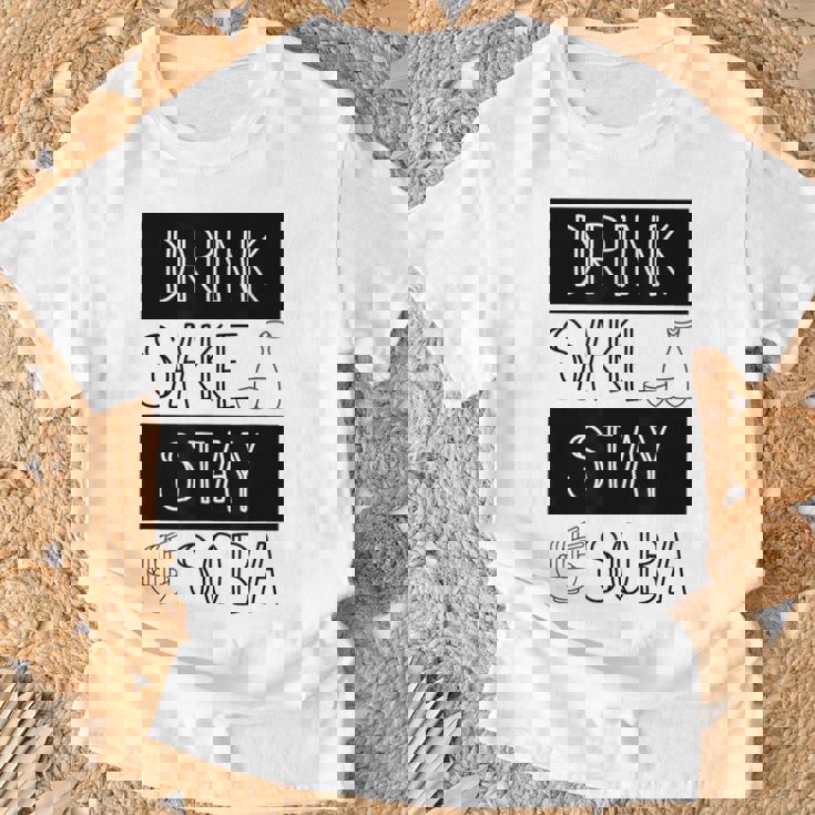 酒飲みそばそば Drinkake Andtayoba Tシャツ 高齢者への贈り物