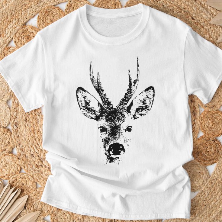 鹿 ハンターハンティング Tシャツ 高齢者への贈り物