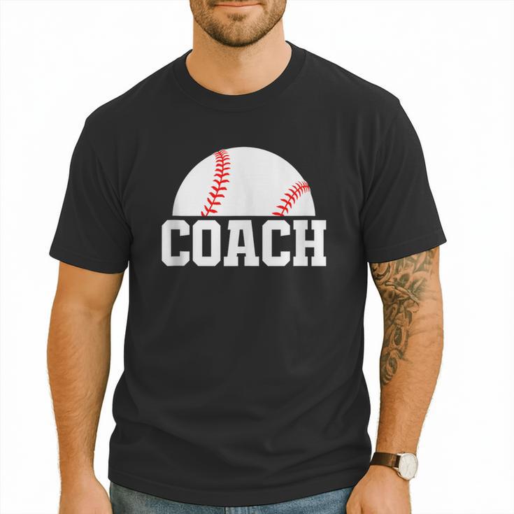 Baseball Coach Little League Baseball Dad Athletic Sports Men T-Shirt