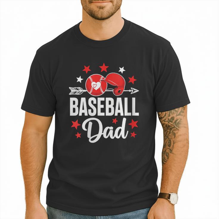 Baseball Dad Baseball Father's Day Baseball Player Men Men T-Shirt