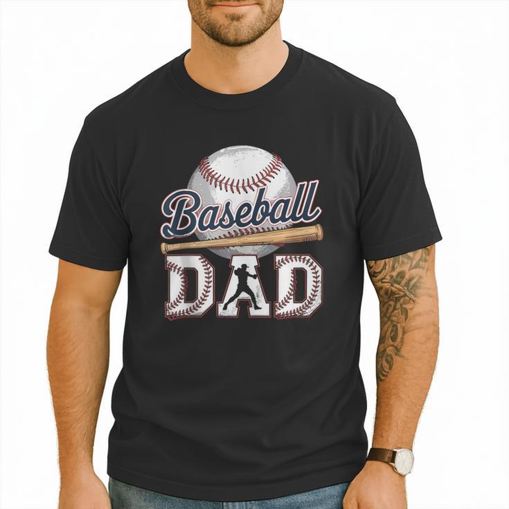 Baseball Dad Father's Day Sports Baseball Lover Men T-Shirt