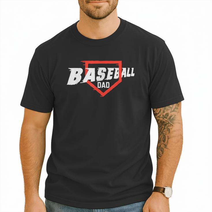 Baseball Dad Field Day Baseball Fans Family Matching Men T-Shirt