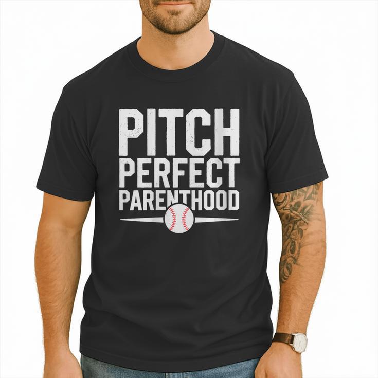 Baseball Dad Baseball Lovers Homerun Fathers Day Father Men T-Shirt