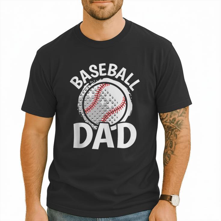 Baseball Dad Baseball Player Men Men T-Shirt