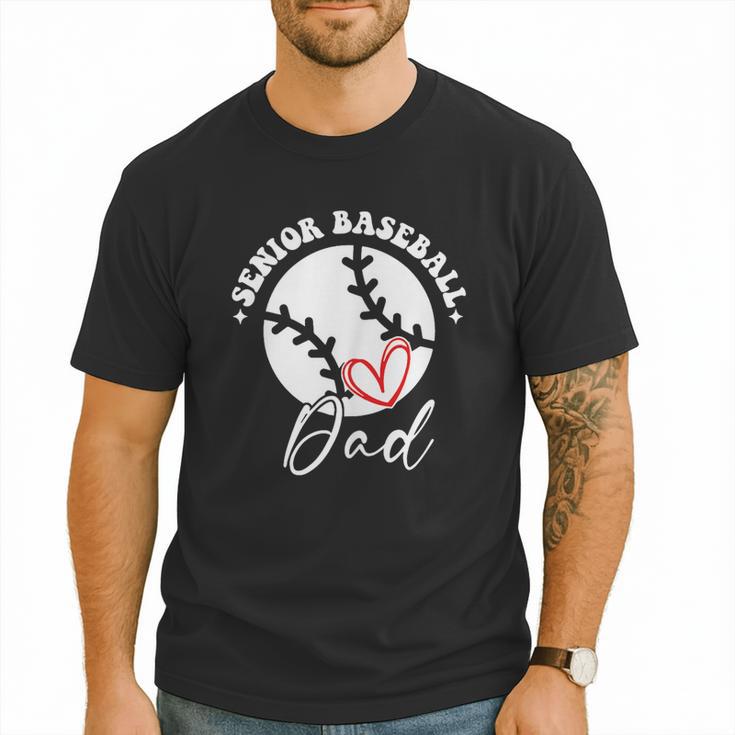 The Last Home Run Season Senior Baseball Dad 2025 2 SIDES Men T-Shirt