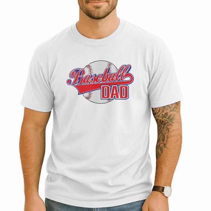 Baseball Dad Coach Baseball Baseball Premium Men T-Shirt