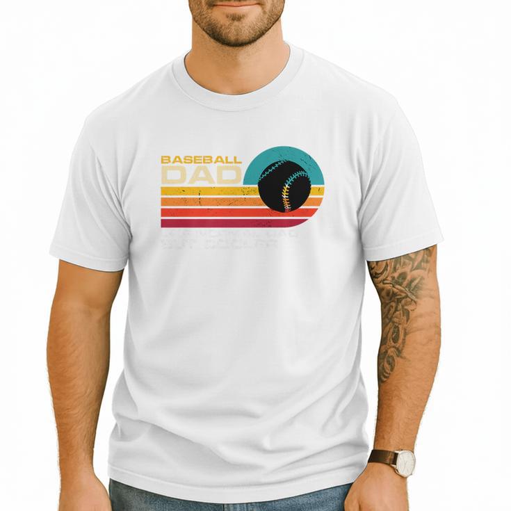 Baseball Dad Like Normal Dad But Cooler Fathers Day Premium Men T-Shirt Baseball Dad Like Normal Dad But Cooler Fathers Day Premium Men T-Shirt