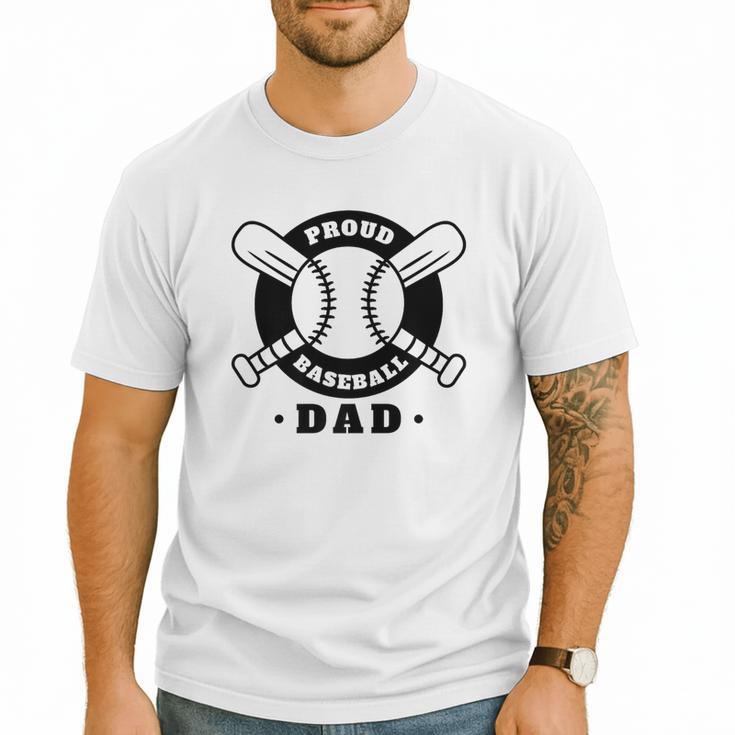 Baseball Dad Proud Baseball Dad Premium Men T-Shirt