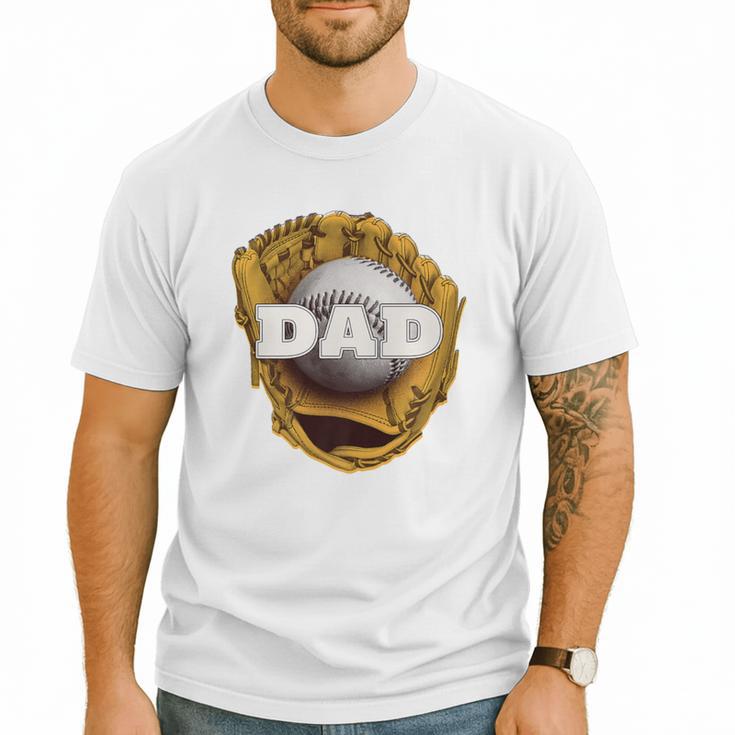 Baseball Sports Baseball Dad Premium Men T-Shirt