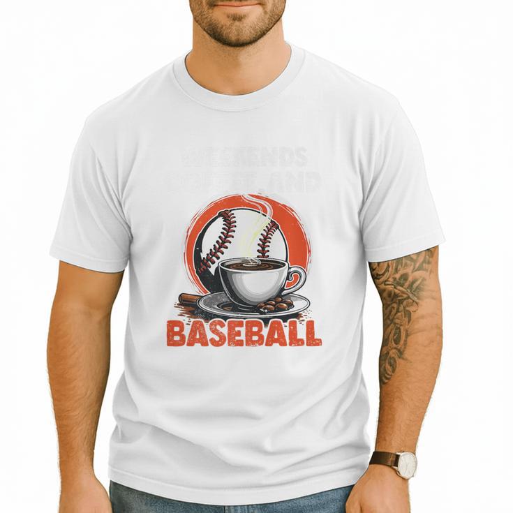 Fathers Day Baseball Dad Parent Premium Men T-Shirt