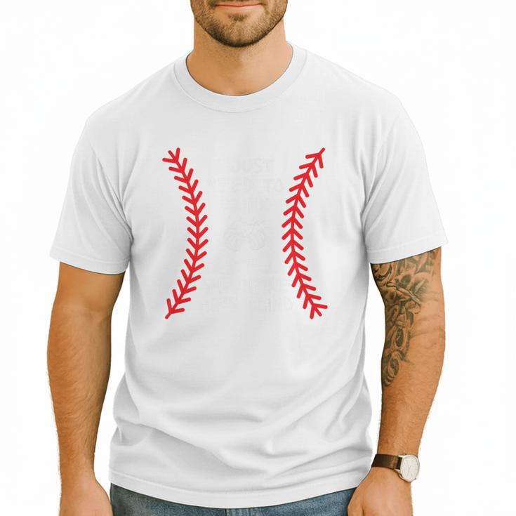 Need To Drink And Tell An Umpire He's Blind Baseball Dad Premium Men T-Shirt