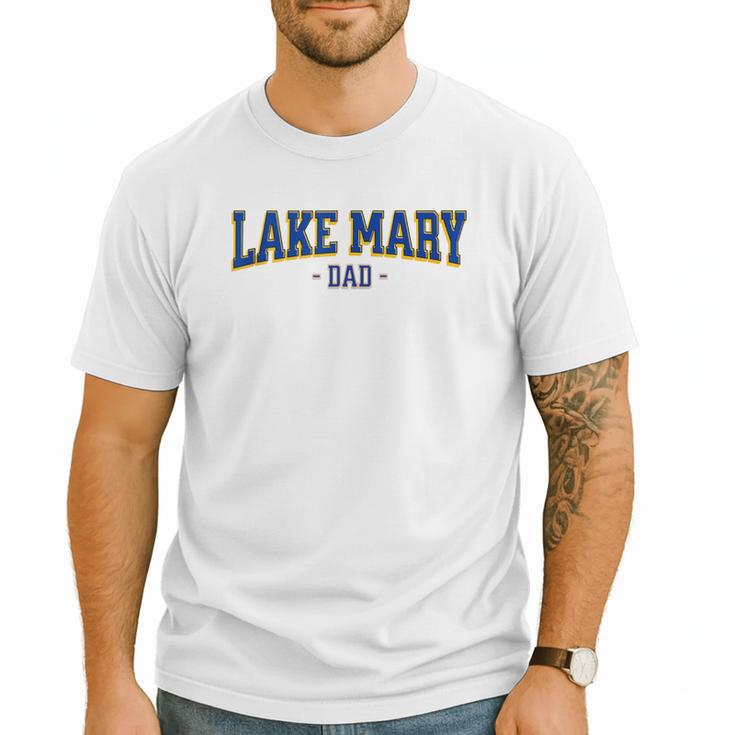 Vintage Lake Mary Florida Baseball Dad Lovers An Fans Men T-Shirt
