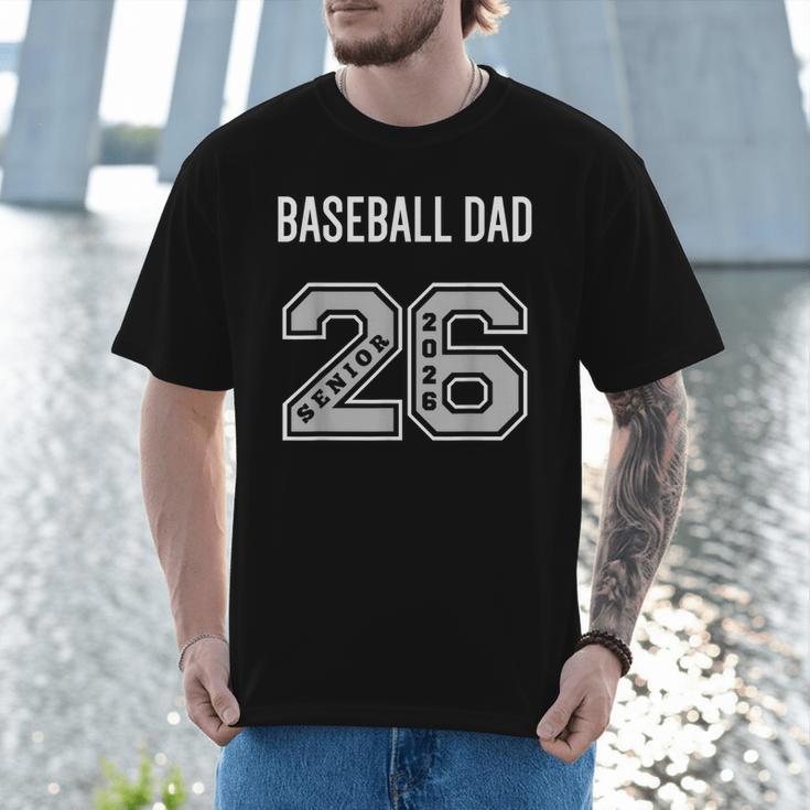 BASEBALL DAD 2026 SENIOR BASEBALL DAD SENIOR CLASS 26 Men T-Shirt BASEBALL DAD 2026 SENIOR BASEBALL DAD SENIOR CLASS 26 Men T-Shirt