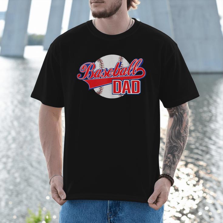 Baseball Dad Coach Baseball Baseball Men T-Shirt