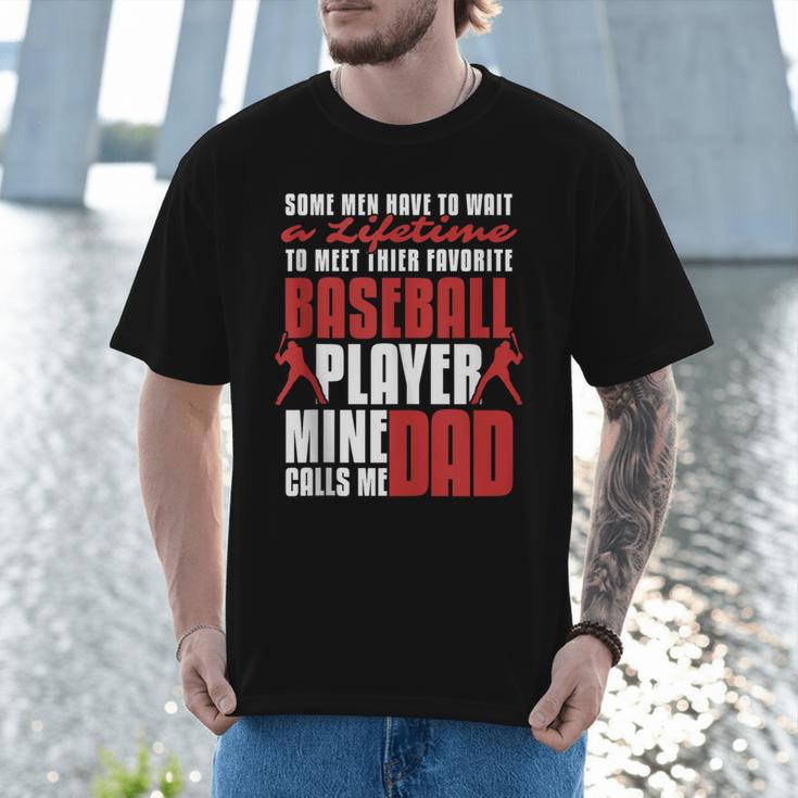 Baseball Dad Cute Love Home Run Pitcher Catcher Baseball Fan Men T-Shirt Baseball Dad Cute Love Home Run Pitcher Catcher Baseball Fan Men T-Shirt