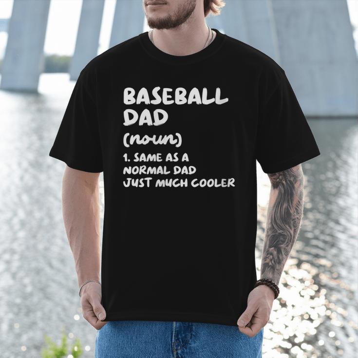 Baseball Dad Definition Men T-Shirt