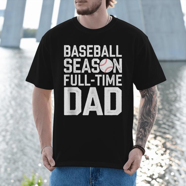 Baseball Dad Father Homerun Fathers Day Baseball Lovers Men T-Shirt Baseball Dad Father Homerun Fathers Day Baseball Lovers Men T-Shirt