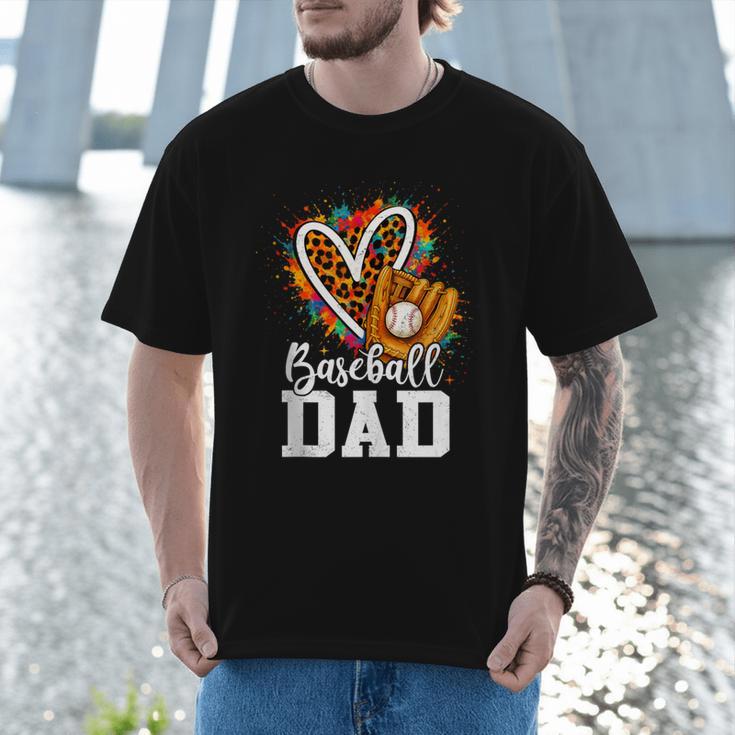 Baseball Dad Fathers Day Men T-Shirt Baseball Dad Fathers Day Men T-Shirt