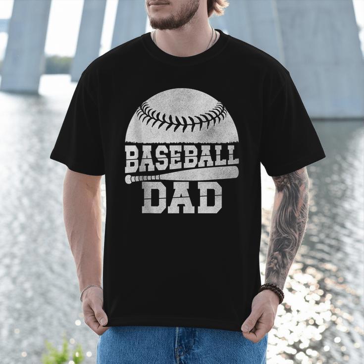 Baseball Dad Father's Day Men Men T-Shirt Baseball Dad Father's Day Men Men T-Shirt