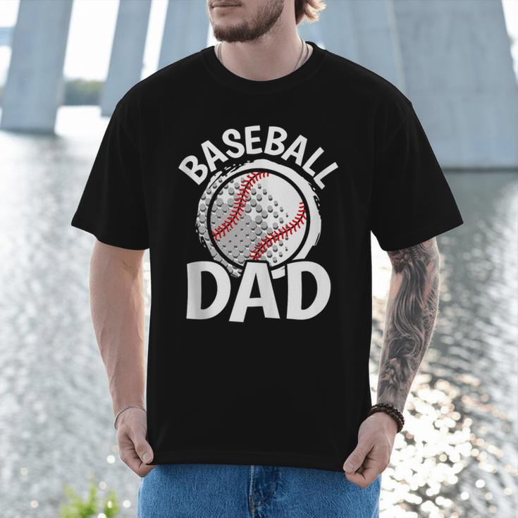 Baseball Dad Baseball Player Men Men T-Shirt Baseball Dad Baseball Player Men Men T-Shirt