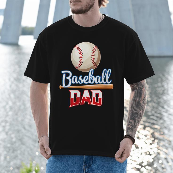 Baseball Dad Quote Father's Day Sports Men T-Shirt