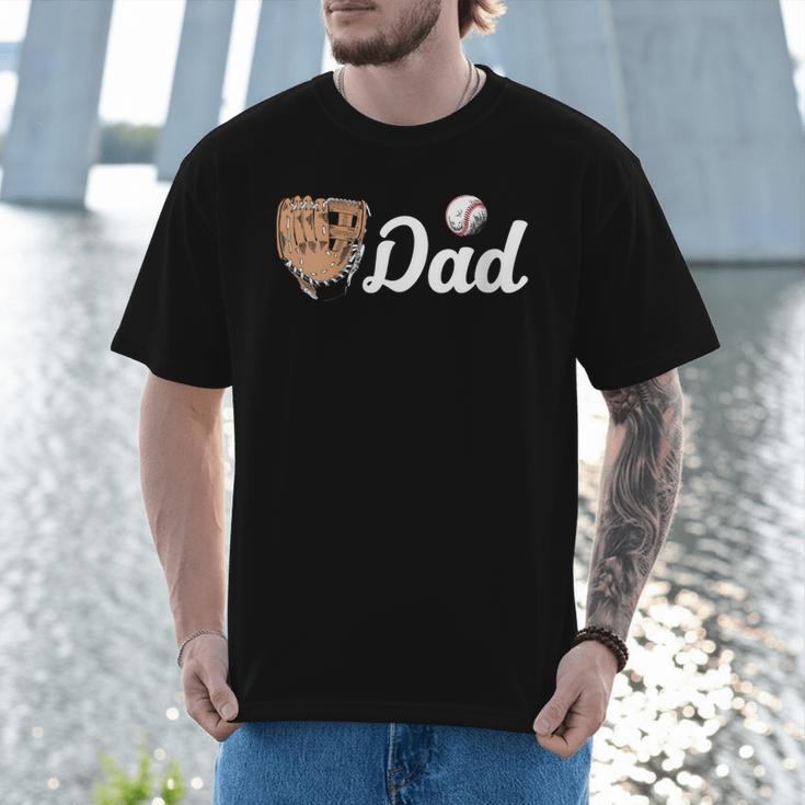 Baseball Dad Softball Dad Father's Day Men T-Shirt
