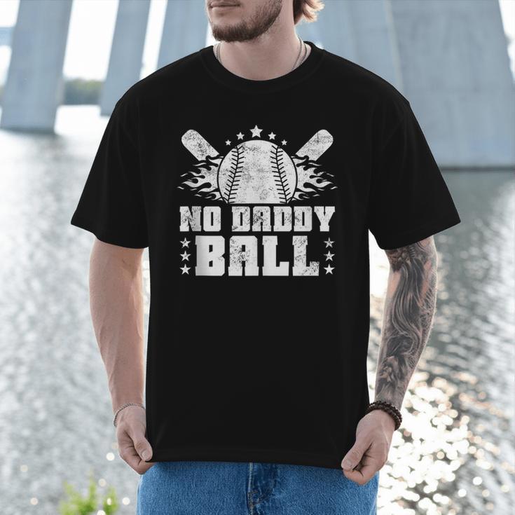 Baseball Dad Softball Game Fathersday Baseball Daddy Men T-Shirt Baseball Dad Softball Game Fathersday Baseball Daddy Men T-Shirt