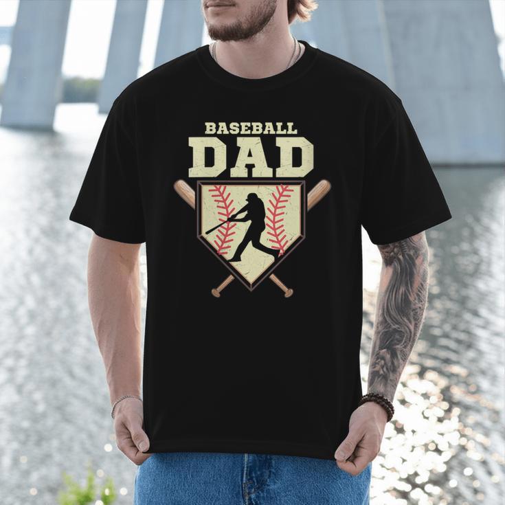 Baseball Dad Sport Fan Father Men T-Shirt Baseball Dad Sport Fan Father Men T-Shirt