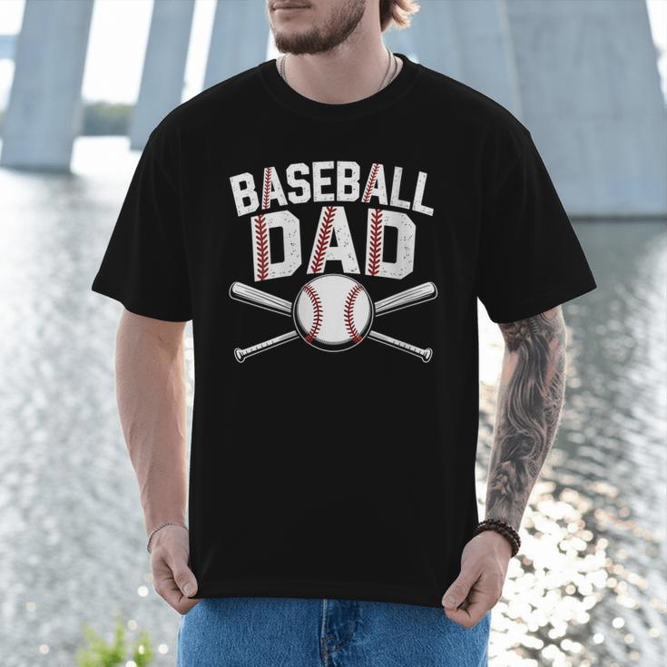 Baseball Dad Tees For Men Boys Kid Happy Fathers Day Men T-Shirt Baseball Dad Tees For Men Boys Kid Happy Fathers Day Men T-Shirt