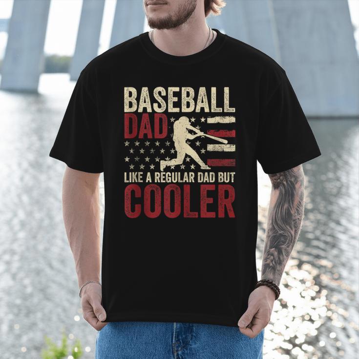 Baseball Dad Vintage Baseball Father’s Day Men T-Shirt
