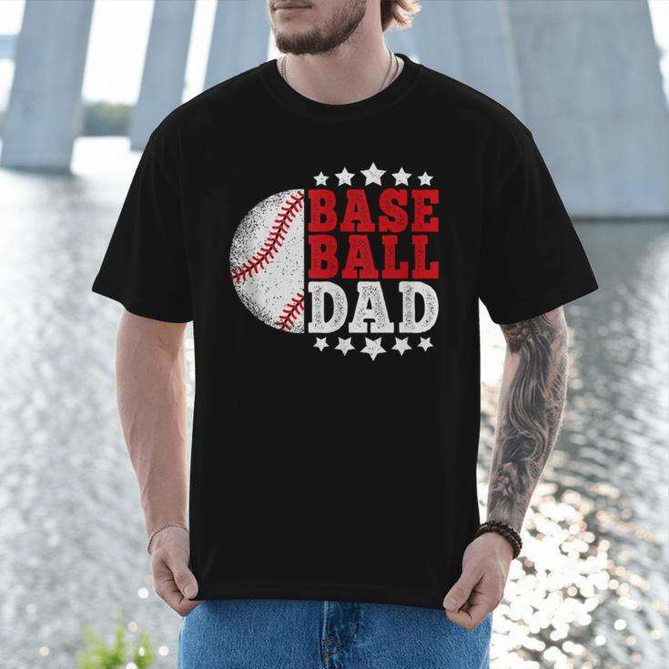 Baseball Dad Vintage Baseball Player Men Men T-Shirt Baseball Dad Vintage Baseball Player Men Men T-Shirt