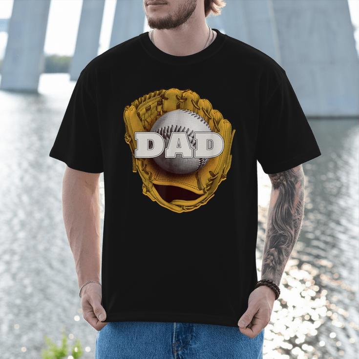 Baseball Sports Baseball Dad Men T-Shirt