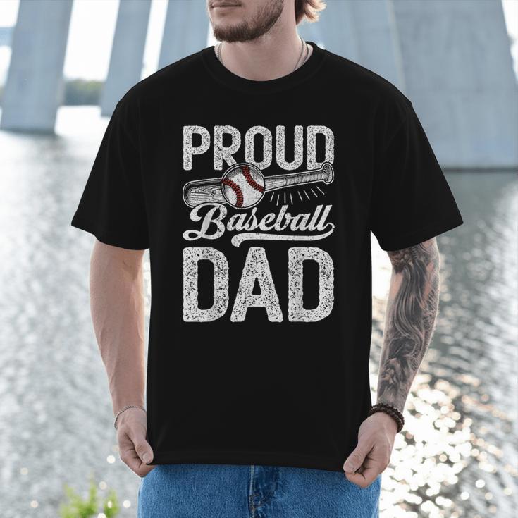 Dad Baseball For Men Proud Baseball Dad & Son Men T-Shirt Dad Baseball For Men Proud Baseball Dad & Son Men T-Shirt