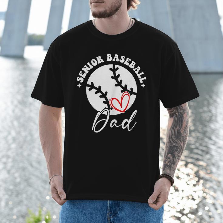 The Last Home Run Season Senior Baseball Dad 2025 2 SIDES Men T-Shirt