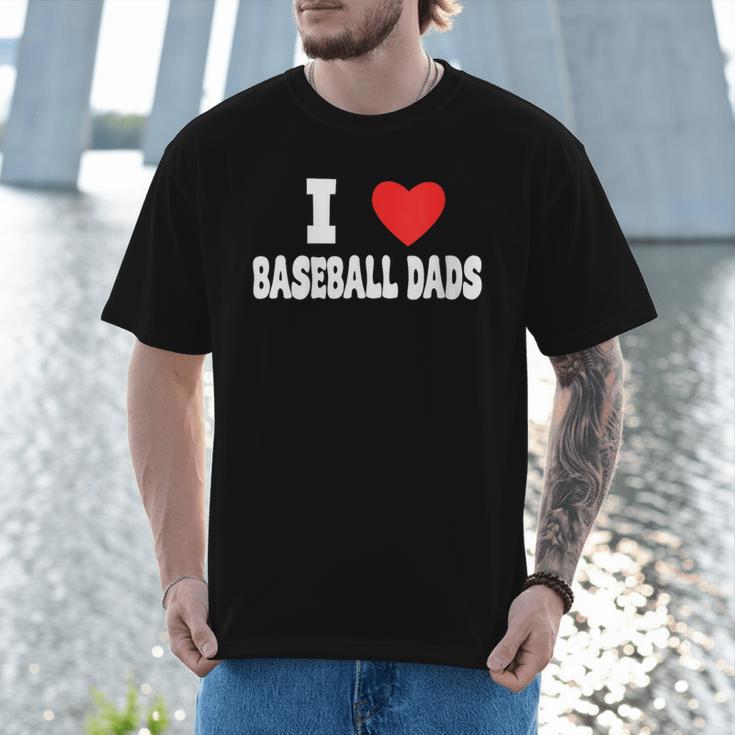 I Love Baseball Dads Awesome Little League Tees Spring Ball Men T-Shirt I Love Baseball Dads Awesome Little League Tees Spring Ball Men T-Shirt