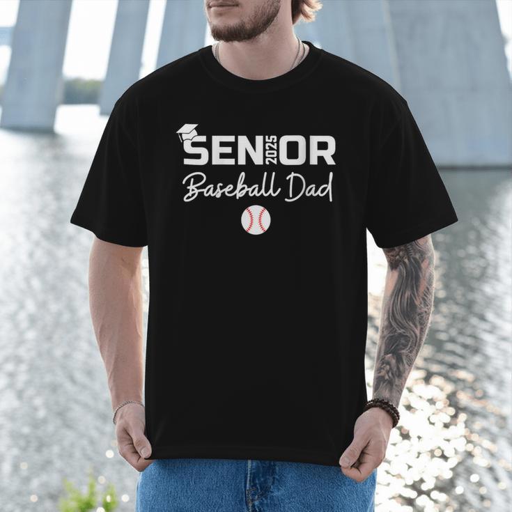 Senior 2025 Baseball Dad Parent Helper Baseball Graduate Men T-Shirt Senior 2025 Baseball Dad Parent Helper Baseball Graduate Men T-Shirt