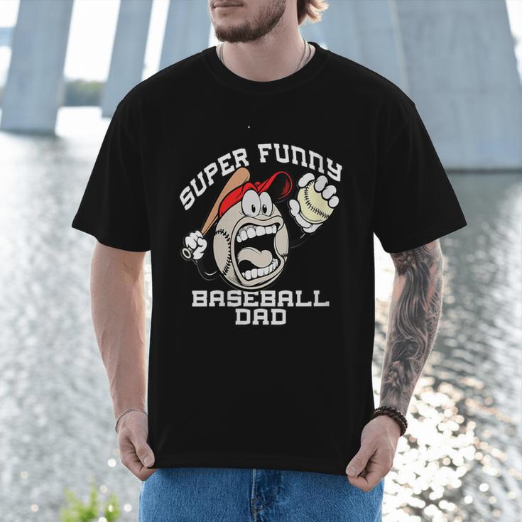 Super Baseball Dad Men T-Shirt Super Baseball Dad Men T-Shirt