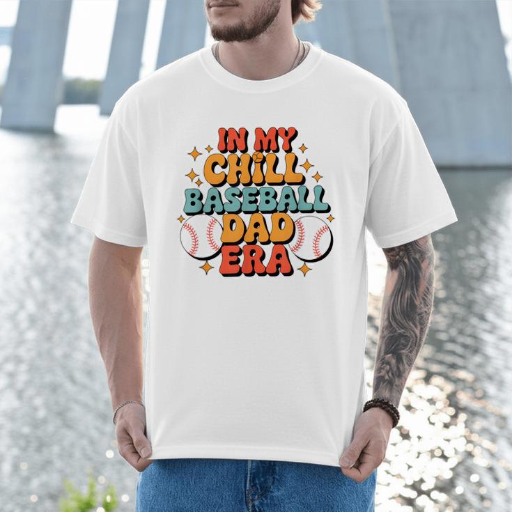 Baseball In My Chill Baseball Dad Era Retro Bright Vibes Men T-Shirt Baseball In My Chill Baseball Dad Era Retro Bright Vibes Men T-Shirt