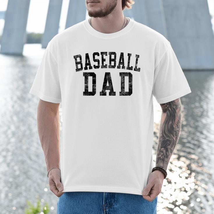 Baseball Dad Birthday Classic Bold Font Baseball Daddy Men T-Shirt Baseball Dad Birthday Classic Bold Font Baseball Daddy Men T-Shirt