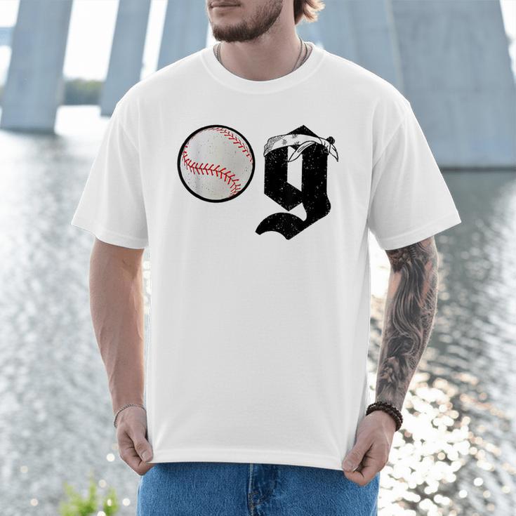 Baseball Dad Coach Old Head OG Old School Baller White Men T-Shirt