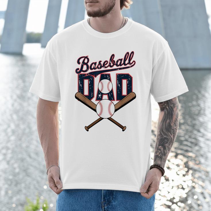 Baseball Dad Father's Day Celebration For Sports Lovers Fans Men T-Shirt Baseball Dad Father's Day Celebration For Sports Lovers Fans Men T-Shirt