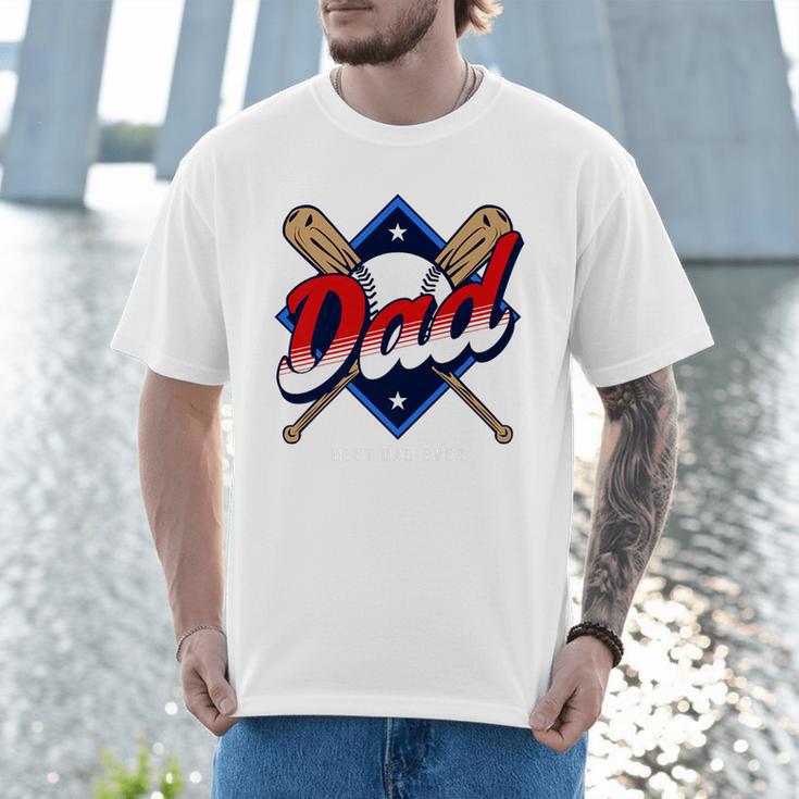 Baseball Dad Baseball Premium Men T-Shirt Baseball Dad Baseball Premium Men T-Shirt