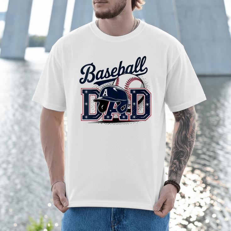 Baseball Dad Proud Fathers Sports Gear Men T-Shirt Baseball Dad Proud Fathers Sports Gear Men T-Shirt