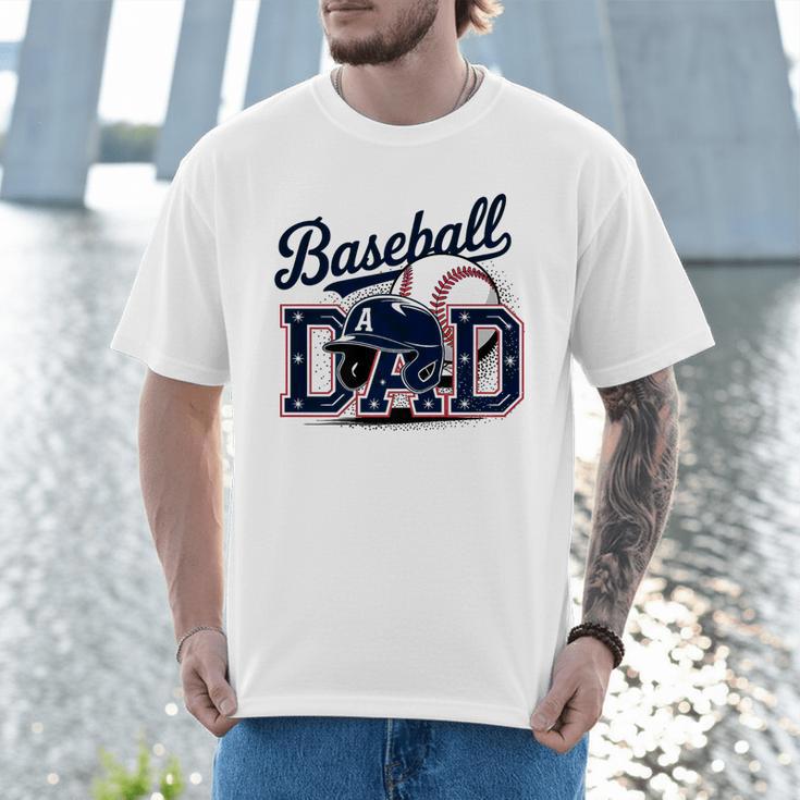 Baseball Dad Proud Fathers Sports Gear Premium Men T-Shirt Baseball Dad Proud Fathers Sports Gear Premium Men T-Shirt