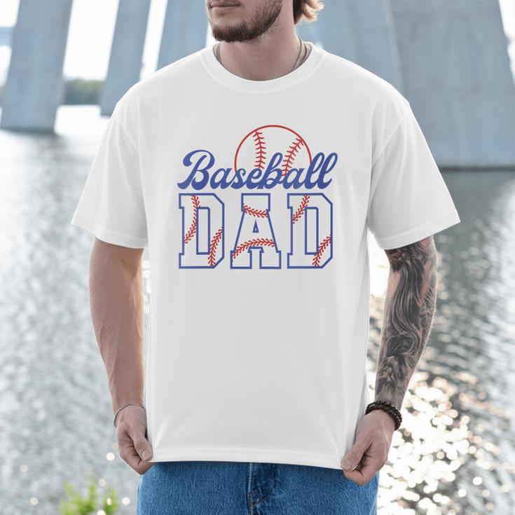 Baseball Dad Retro Baseball Dads Club Men T-Shirt
