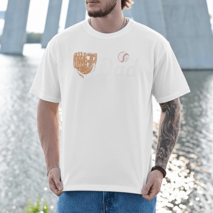 Baseball Dad Softball Dad Father's Day Premium Men T-Shirt Baseball Dad Softball Dad Father's Day Premium Men T-Shirt