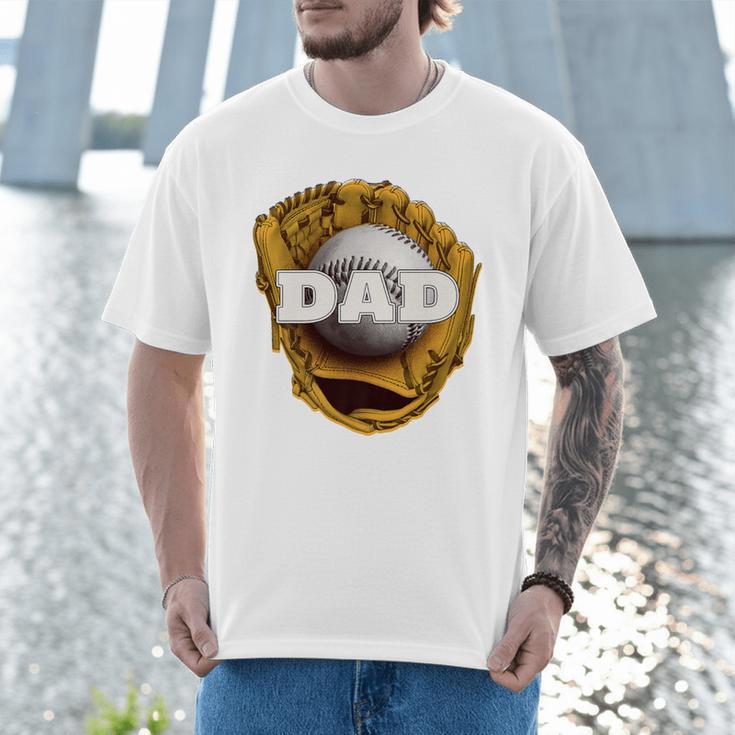 Baseball Sports Baseball Dad Premium Men T-Shirt