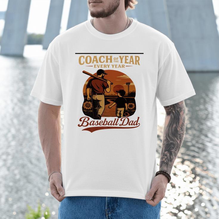 Coach Of The Year – Baseball Dad Every Year Premium Men T-Shirt
